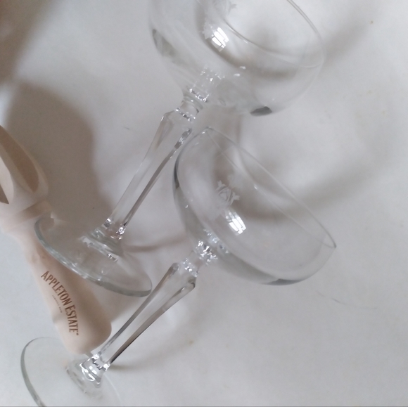 3pc cocktail glass juicer set, Appleton rum merch, NEW, Drink Glassware Reamer - Picture 5 of 8